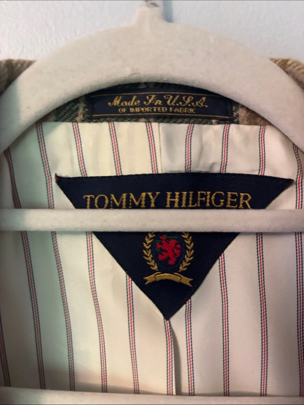 Tommy Hilfiger plaid sport
